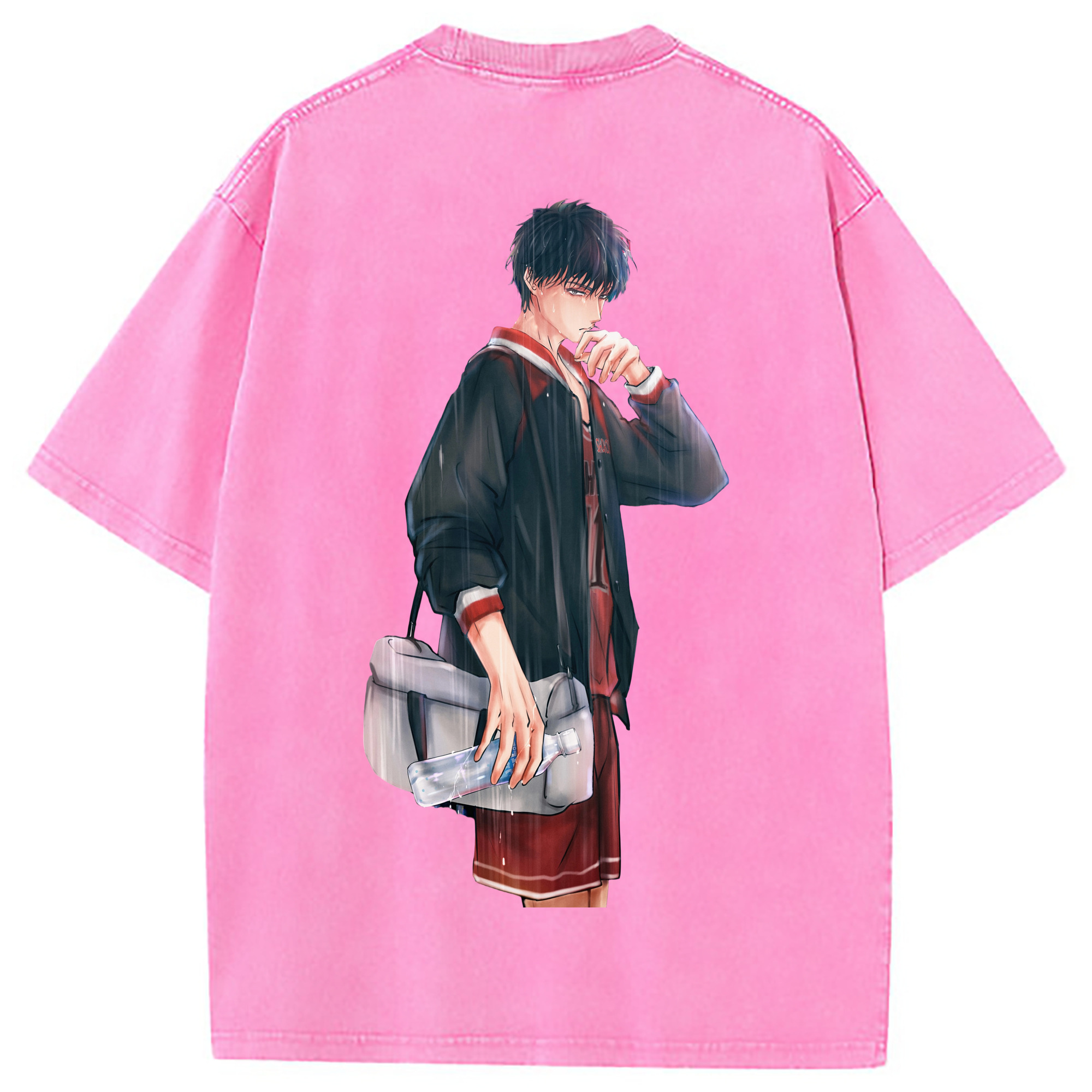 （画像用） SLAM DUNK／スラムダンク 綿100% ヴィンテージ風 半袖Tシャツ（背面プリント）